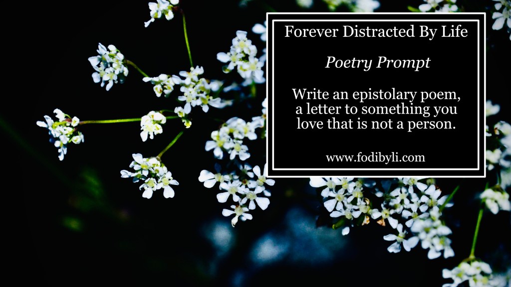 #FoDiByLi Poetry Prompt