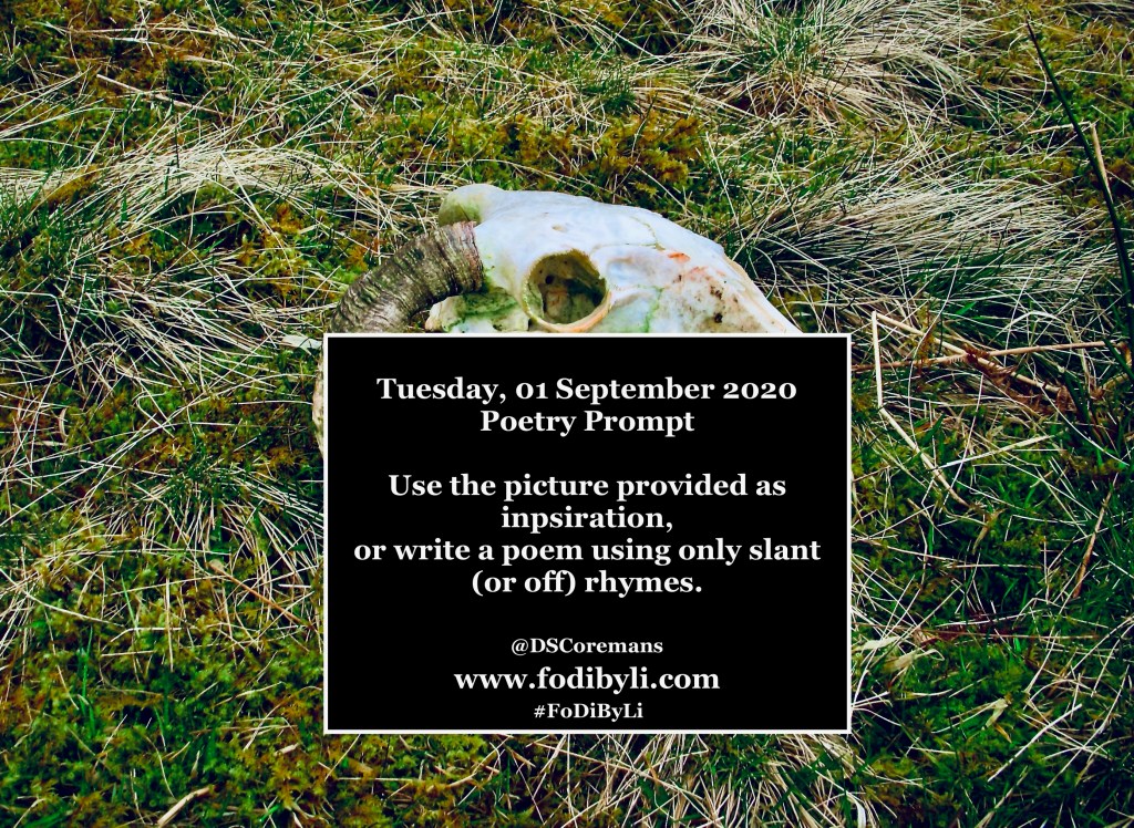 Poetry Prompt – 01 Sept&nbsp;2020
