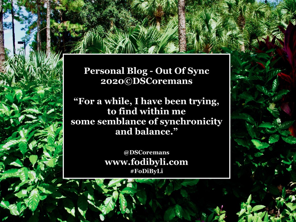 Personal Blog – Out Of&nbsp;Sync