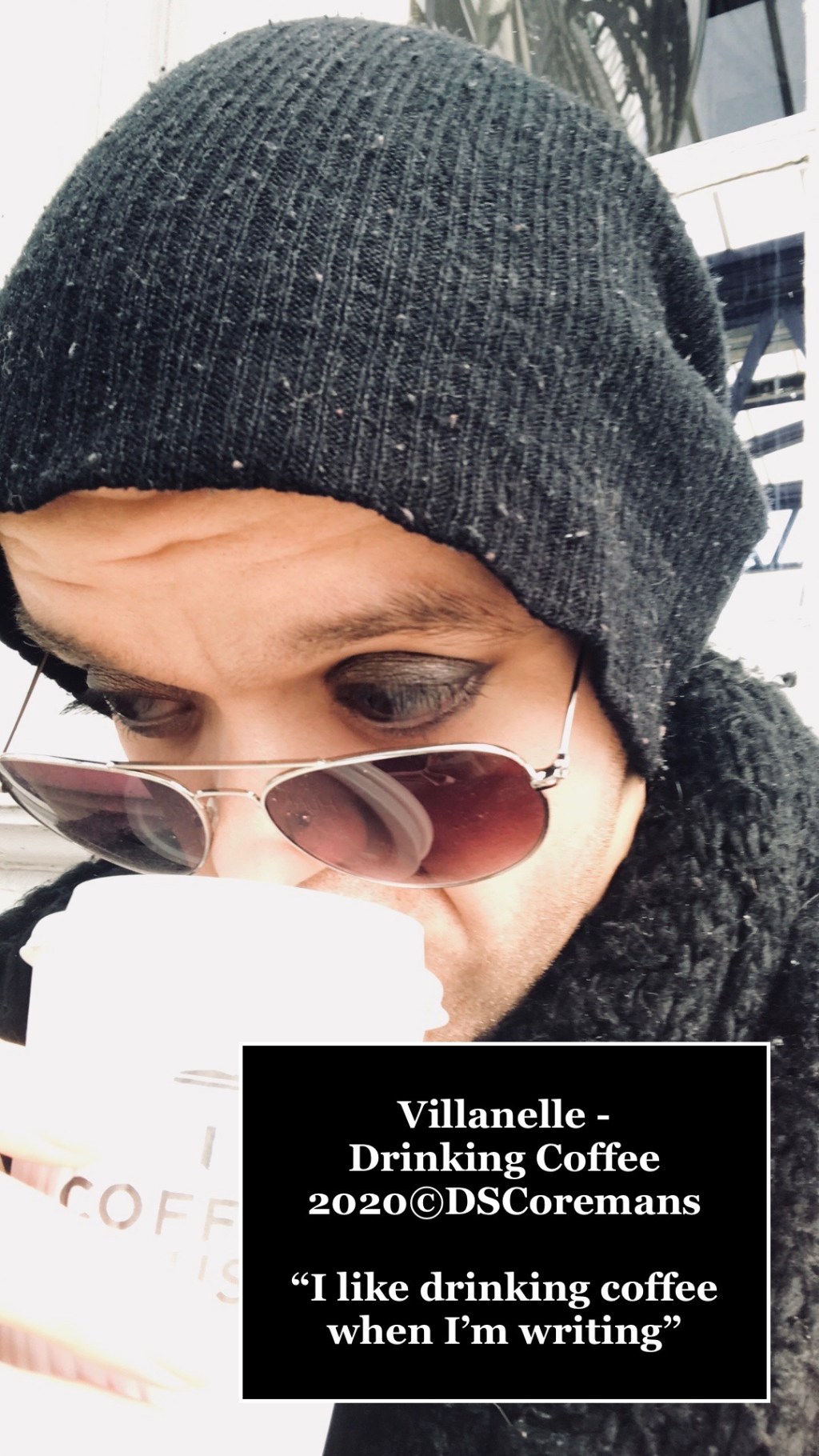 Villanelle – Drinking&nbsp;Coffee