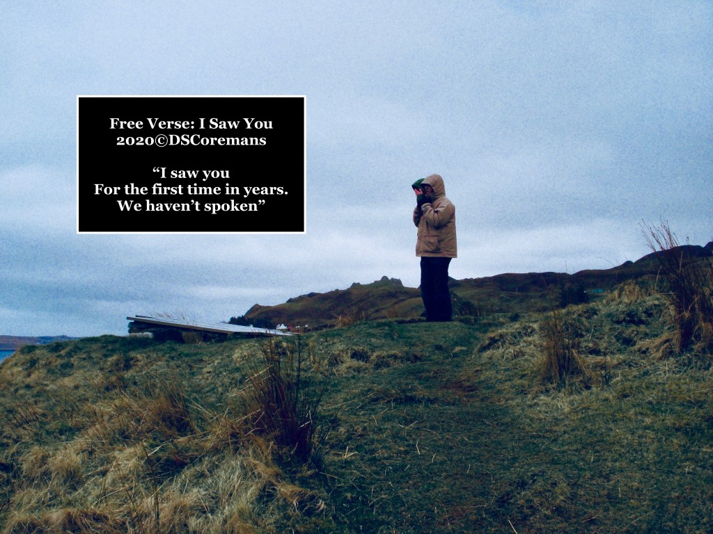 Free Verse – I Saw&nbsp;You