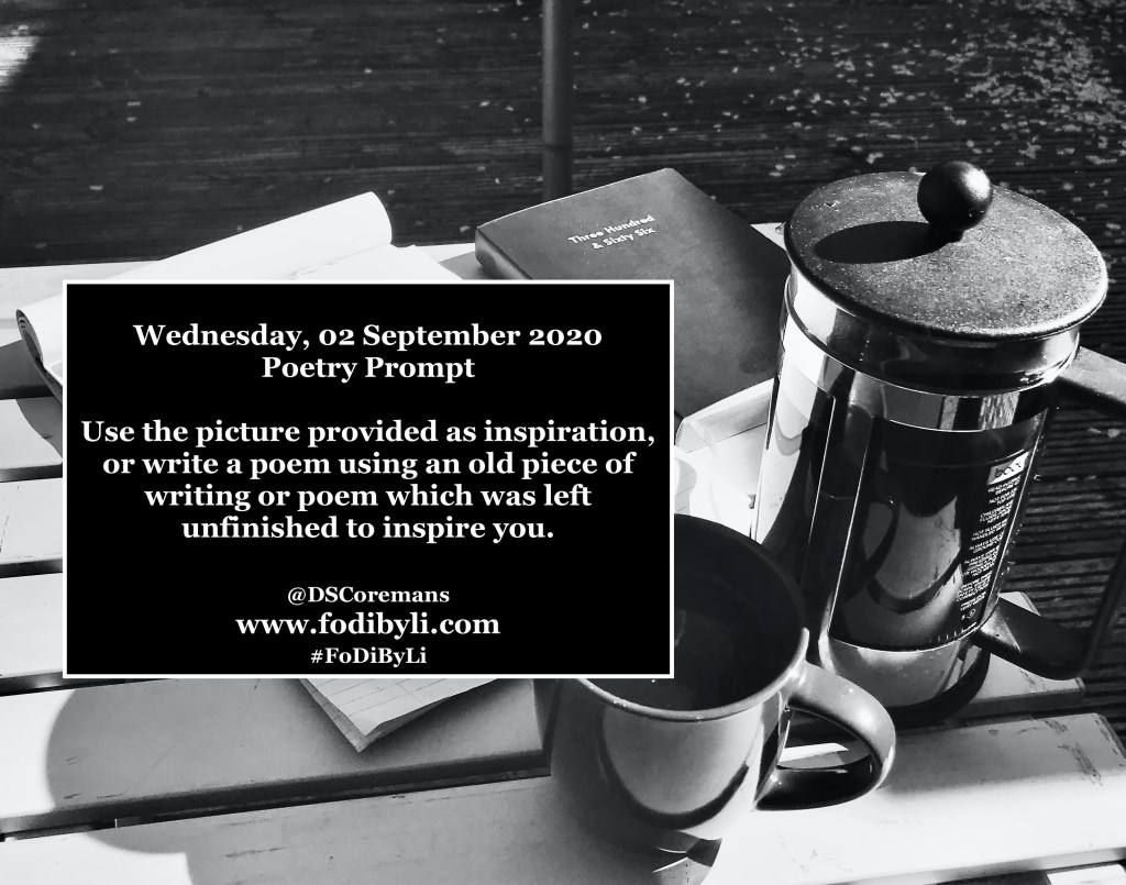 Poetry Prompt – 02 Sept&nbsp;2020